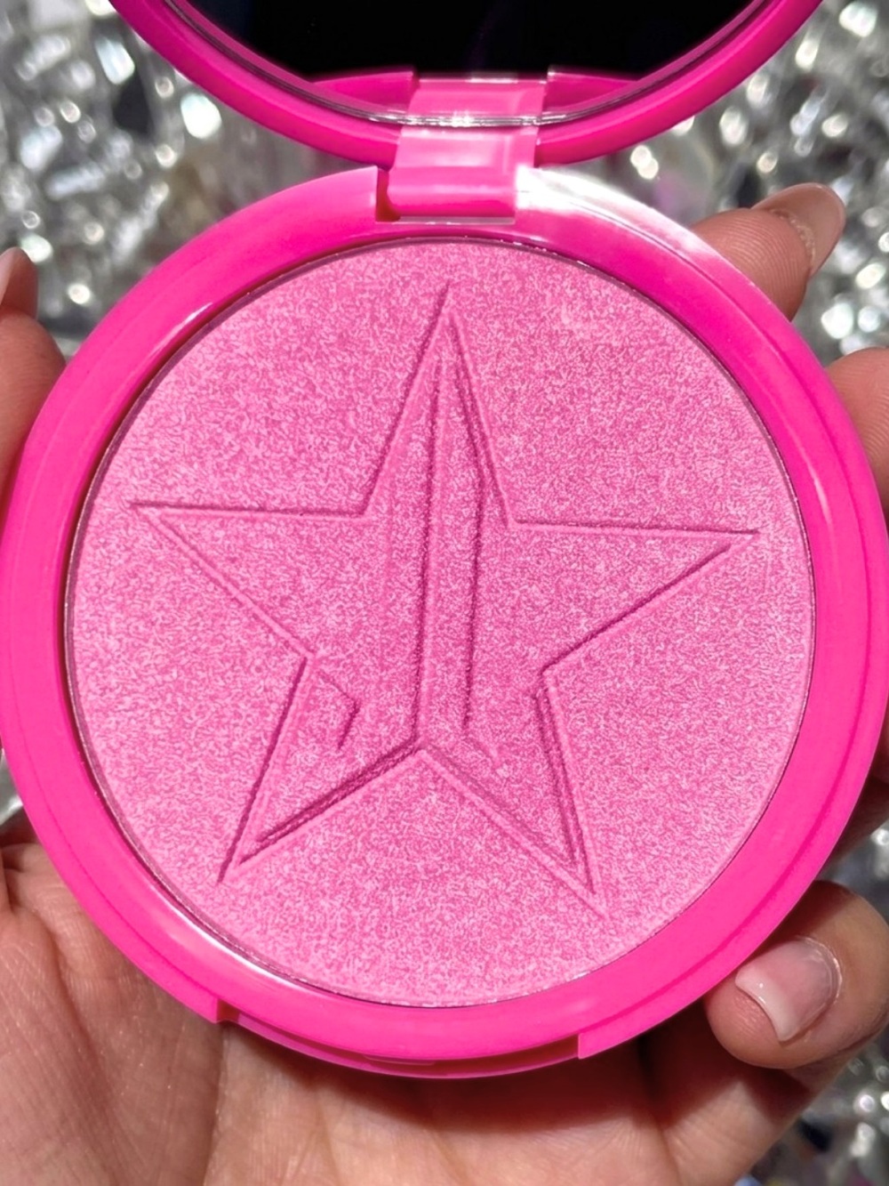 Jeffree Star | ‘Rock Candy Bling’ Skin Frost Highlighter | NiB cool baby pink - Picture 8 of 16